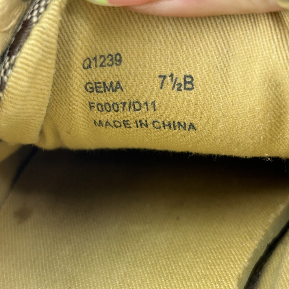 Coach Shoes Womens Size 7.5B Gema F0007 Gold Signature Canvas Lace Up Sneakers - Picture 12 of 16